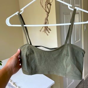 Express Crop Tank with Strappy Back